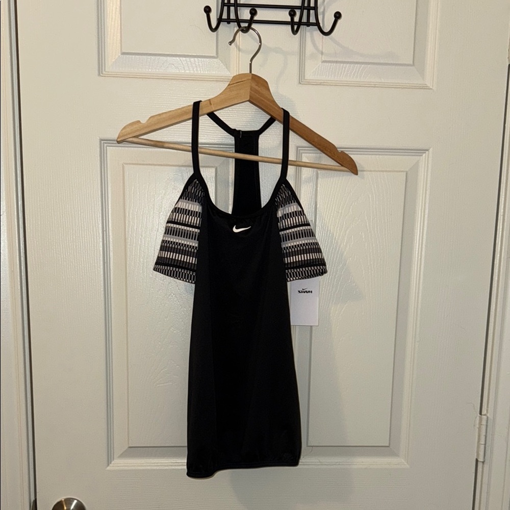 NWT nike swim top with open sides size small